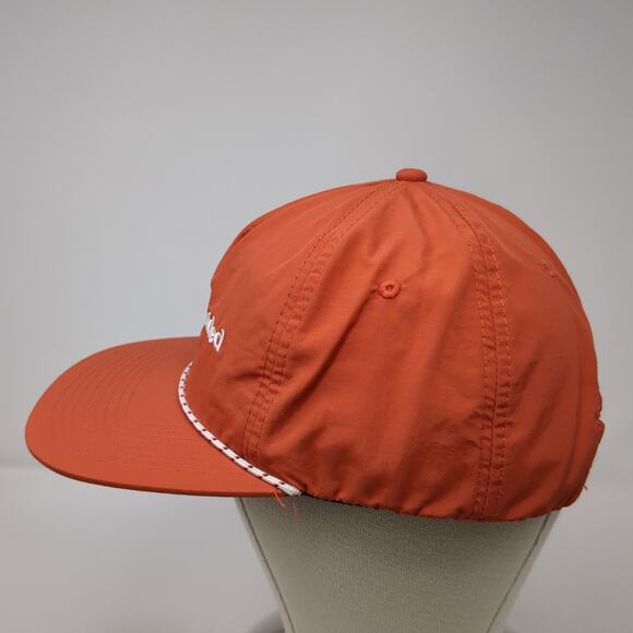 Outguided Snapback Rope Hat Orange One Size Adjustable Embroidered - Picture 3 of 8